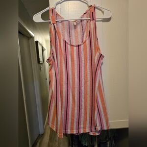 Multicolor Striped Tank Top